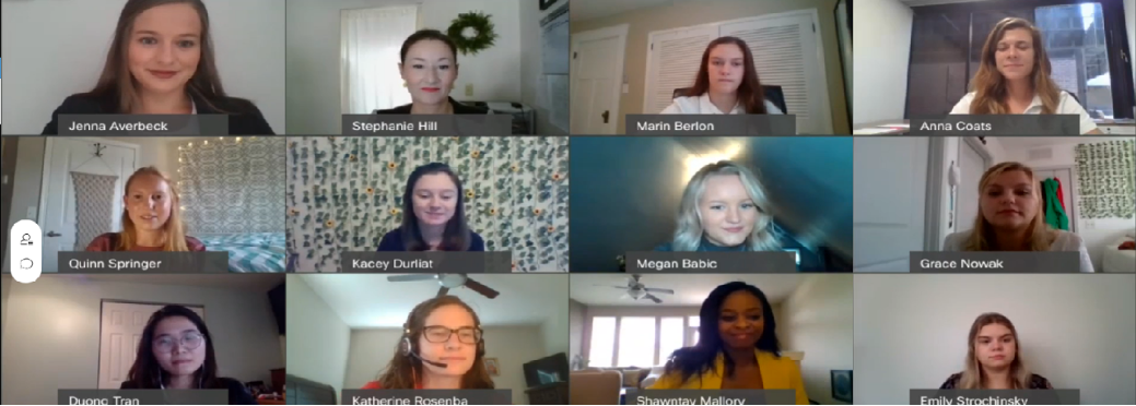 Screenshot from Zoom