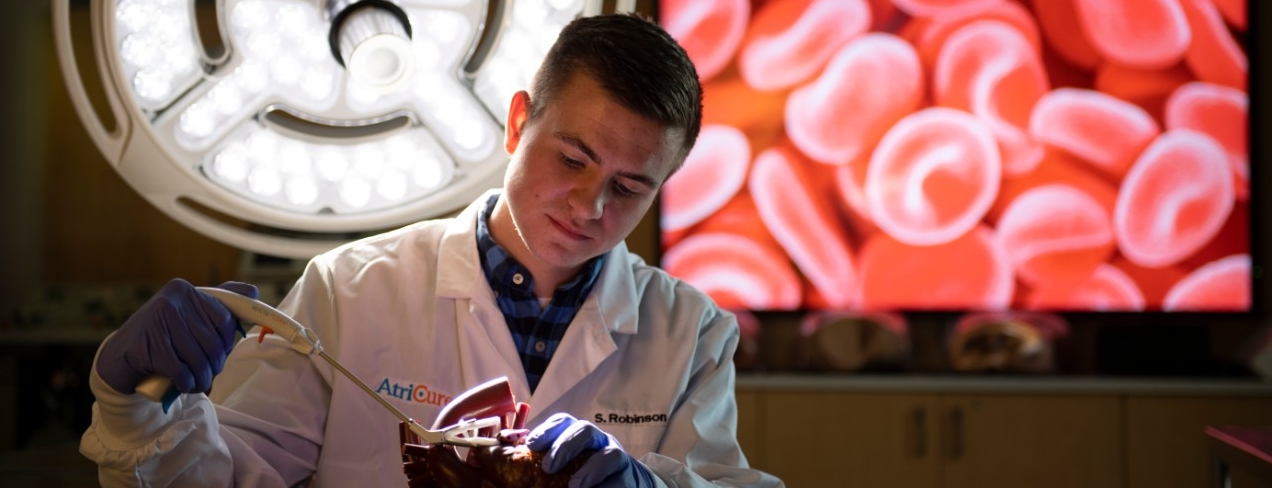 Co-op students at Atricure in Mason, Ohio.