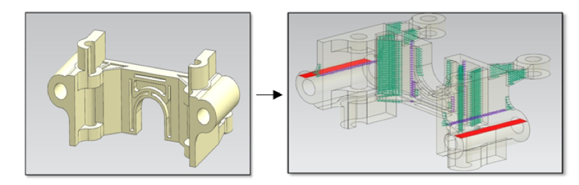 Part best orientation for minimizing geometry error and distortion