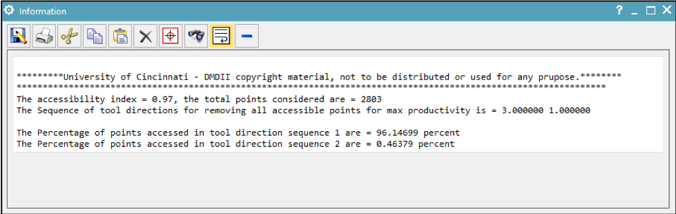 Support Accessibility Output Window