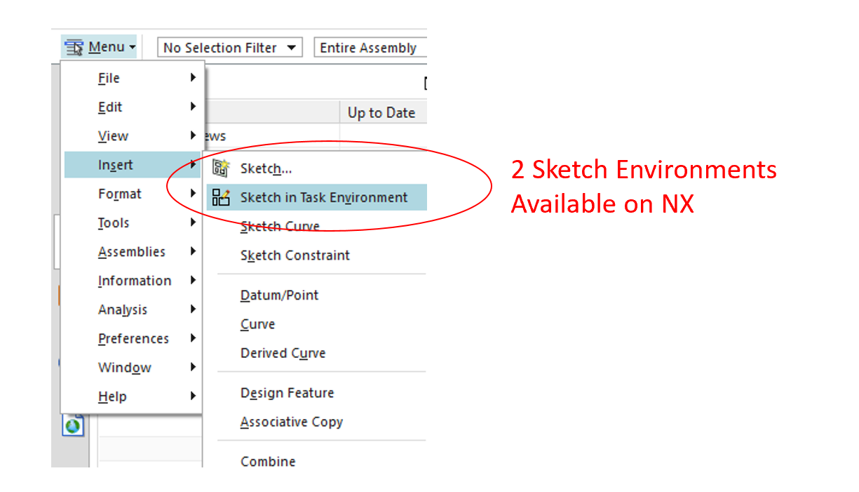 Select Sketch in Task Environment