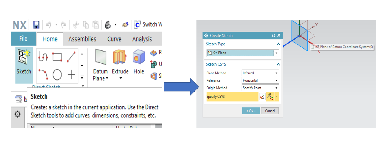 Create sketch tool