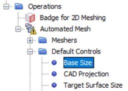 Change the case size of the mesh