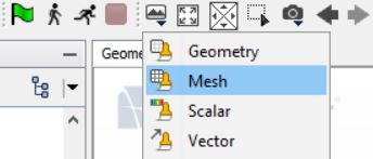 Create a mesh scene