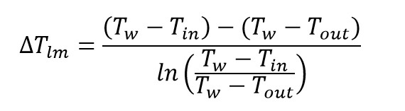 mean temperature formula