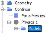 Physics model selection