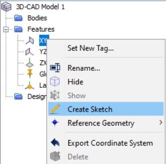 Figure 3 Create a new sketch